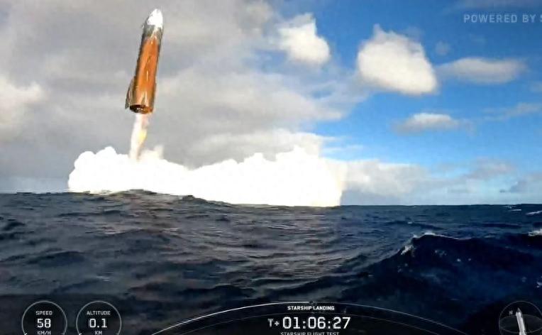 馬斯克星艦這次沒有空中爆炸