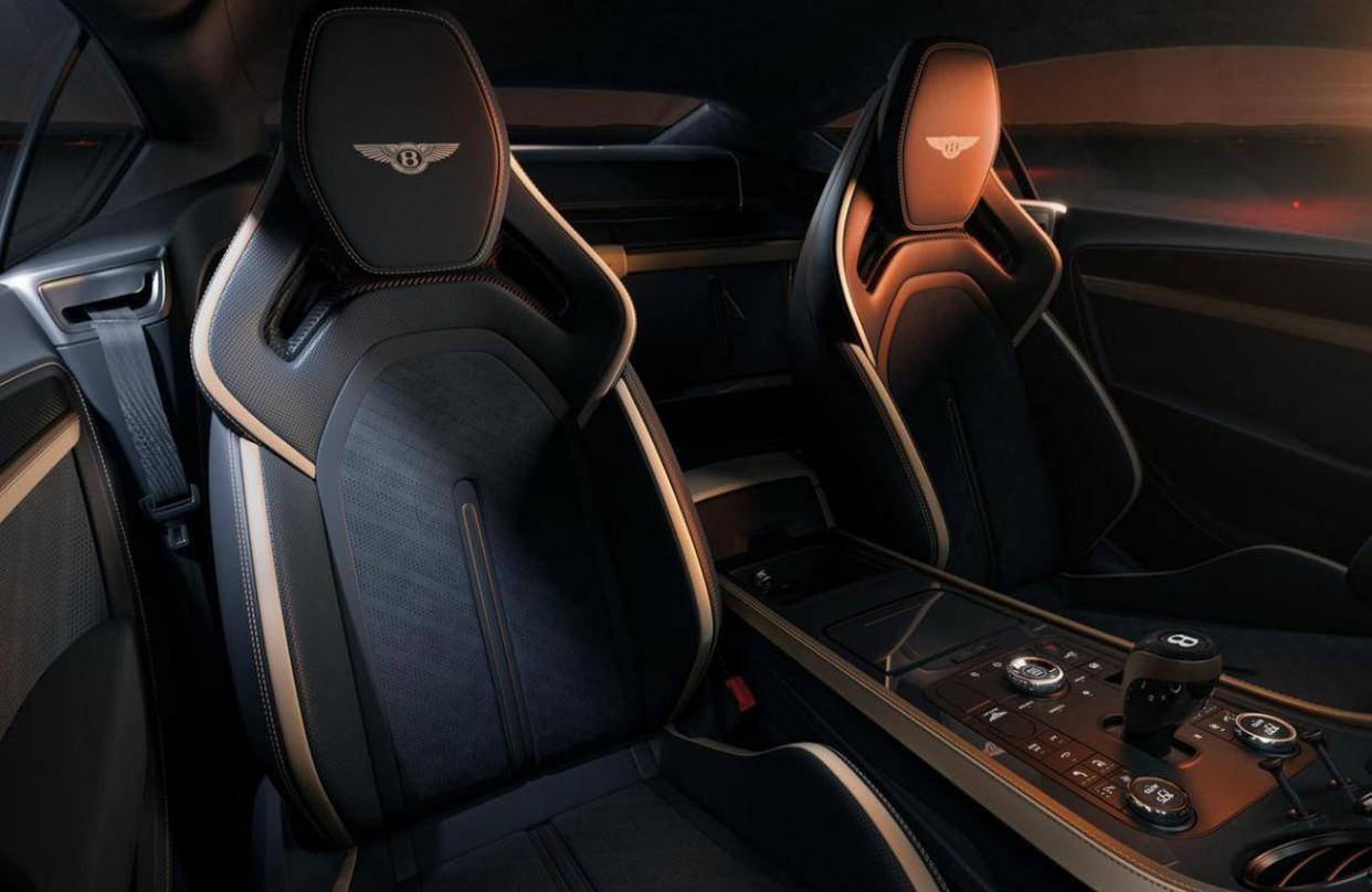 賓利歐陸SS版,拆除混動來減重,碳硅碳剎車盤直徑破紀錄